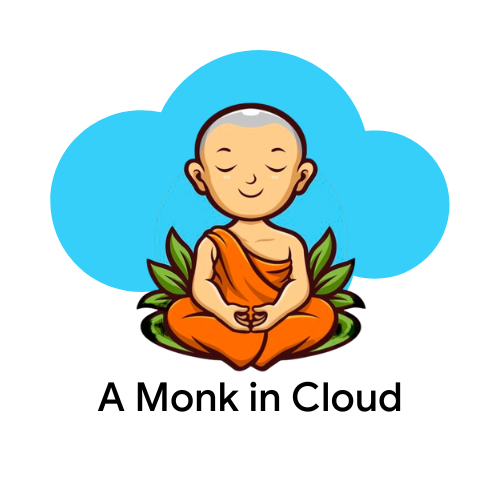 A Monk in Cloud Logo